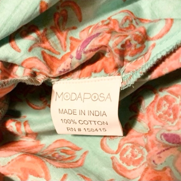 ModaPosa CARLOTTA BELTED SHIRT DRESS SIZE SMALL - Picture 6 of 7